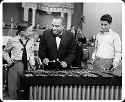 Lionel Hampton as a young man