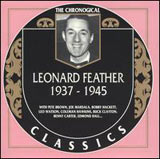 Leonard Feather 1937-1945 LP cover